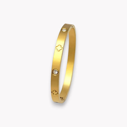 Clover Bangle Bracelet